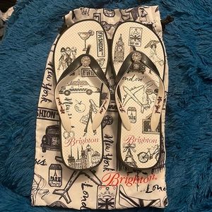 Brighton London Sandals with Dust Bag Size 8!